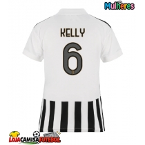 Camisa de Futebol Juventus Lloyd Kelly #6 Equipamento Principal Mulheres 2026-27 Manga Curta